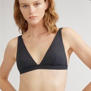 Everlane Triangle Bikini Top BNWT